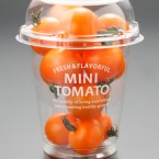 ミニトマトカップ用 透明ラベル